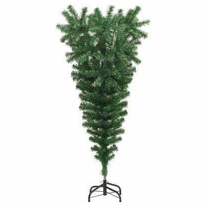 vidaXL Christmas trees PVC, Steel Green