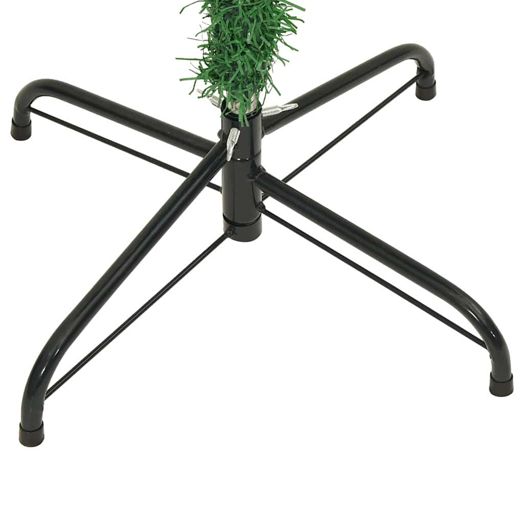 329174 vidaXL Upside-down Artificial Christmas Tree with Stand Green 180 cm