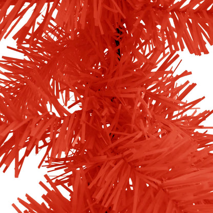 vidaXL Christmas Garland with LED Lights 10 m Red