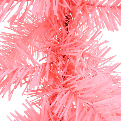 vidaXL Christmas Garland with LED Lights 20 m Pink