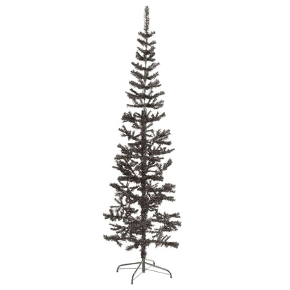 vidaXL Christmas Tree | Black | PVC, steel | 240 cm | Christmas Tree