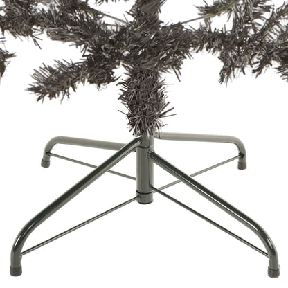 vidaXL Christmas Tree | Black | PVC, steel | 240 cm | Christmas Tree