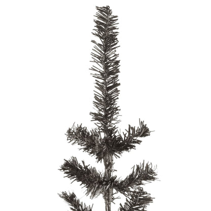 vidaXL Christmas Tree | Black | PVC, steel | 240 cm | Christmas Tree