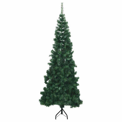 329164 vidaXL Corner Artificial Christmas Tree Green 180 cm PVC