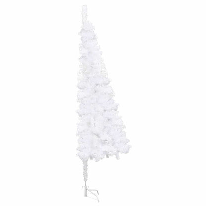 vidaXL Artificial Christmas trees PVC, Steel White