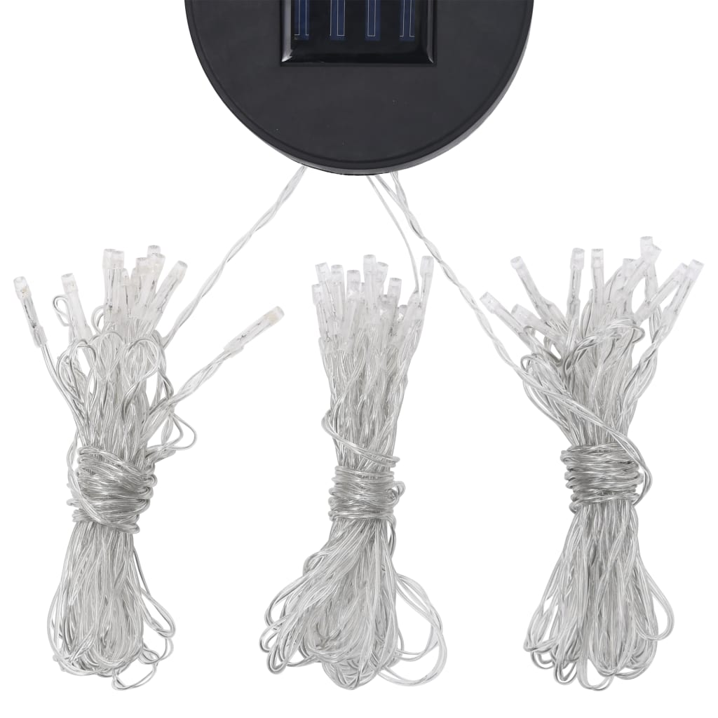 vidaXL Garden Marquee with LED String Lights 3x3 m Anthracite