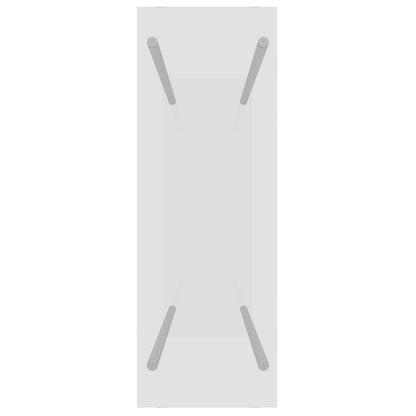 vidaXL Firewood Rack Transparent 80x35x100 cm Tempered Glass