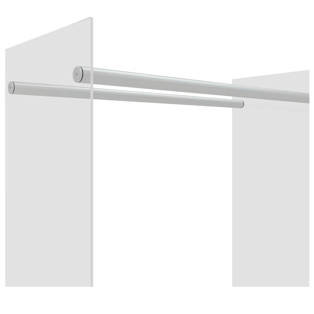 vidaXL Firewood Rack Transparent 80x35x100 cm Tempered Glass