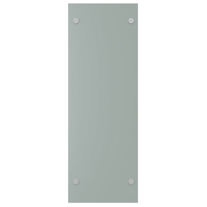 vidaXL Firewood Rack White 80x35x100 cm Tempered Glass