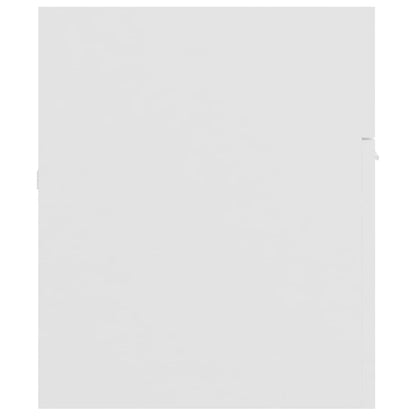 vidaXL Sink Cabinet with Built-in Basin White Engineered Wood