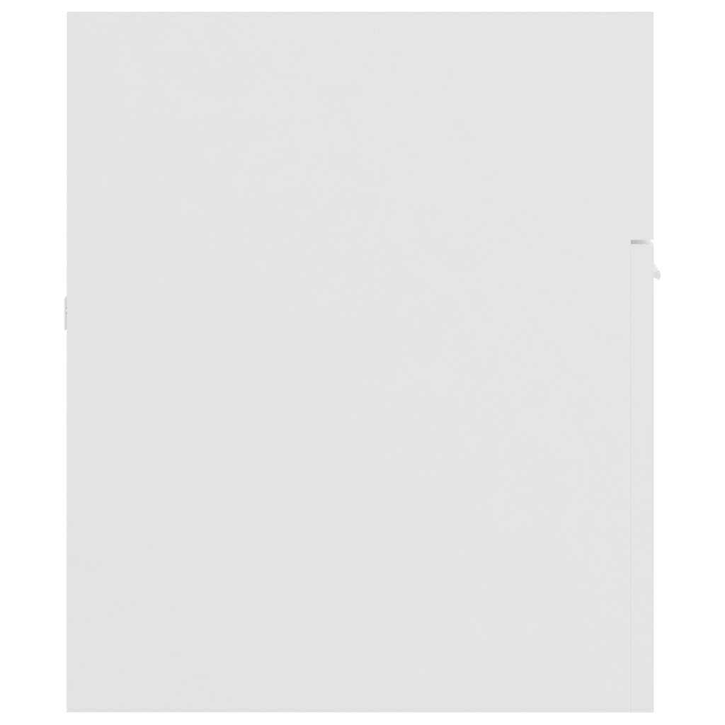 vidaXL Sink Cabinet with Built-in Basin White Engineered Wood