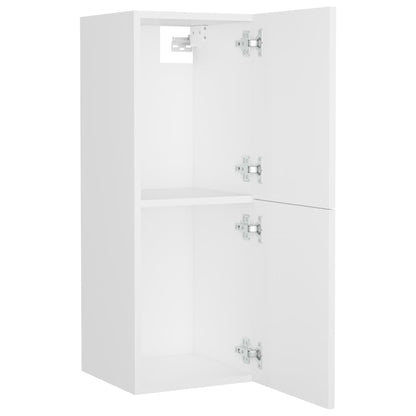 vidaXL Bathroom Furniture Set | White | Engineered wood | Compact