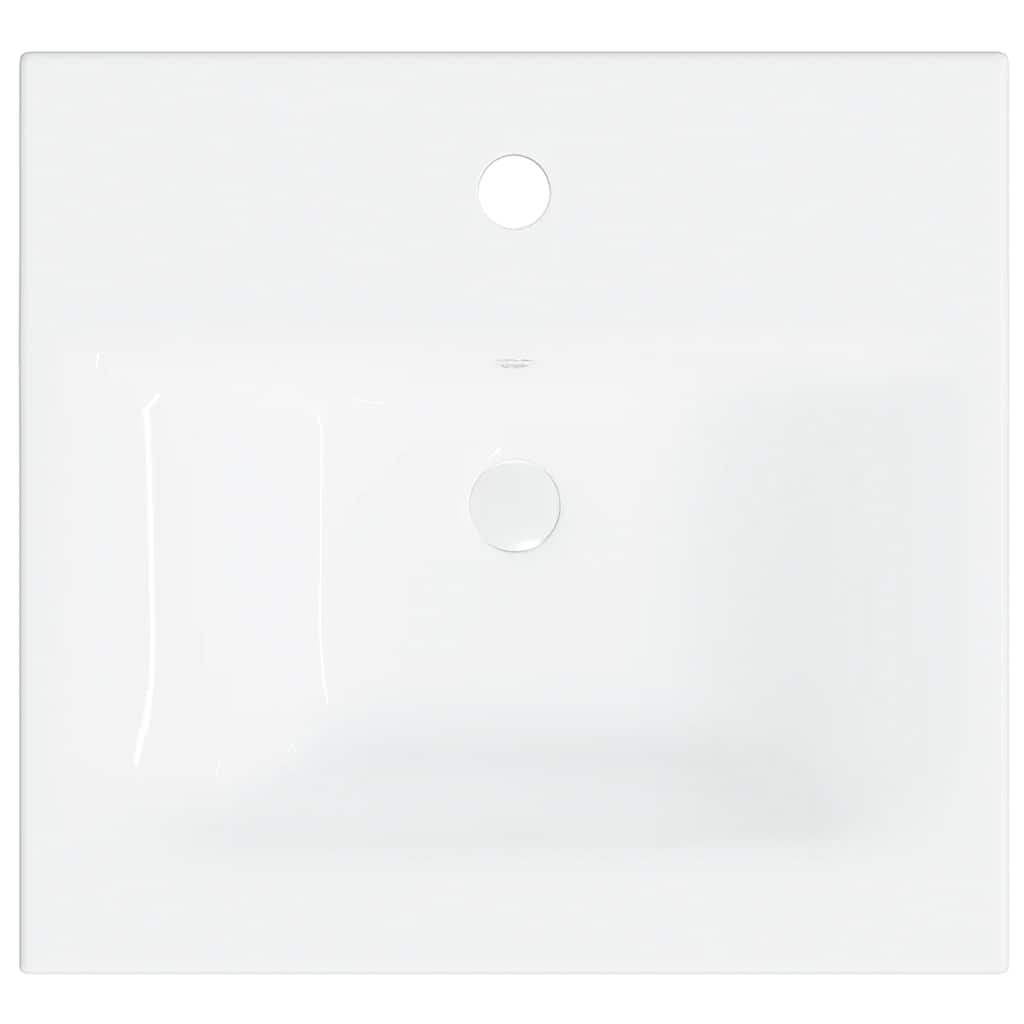 vidaXL Bathroom Furniture Set White Engineered Wood