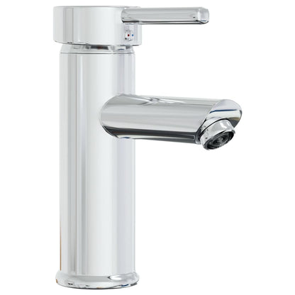 vidaXL Bathroom Furniture Set | White | Engineered wood, ceramic