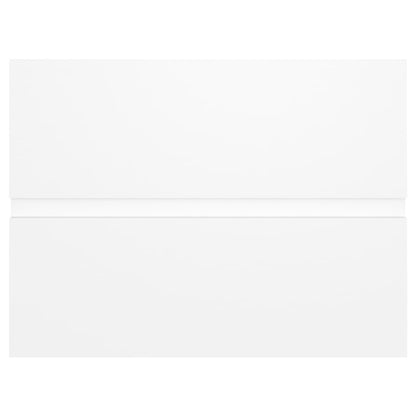 vidaXL Sink Cabinet with Built-in Basin White Engineered Wood