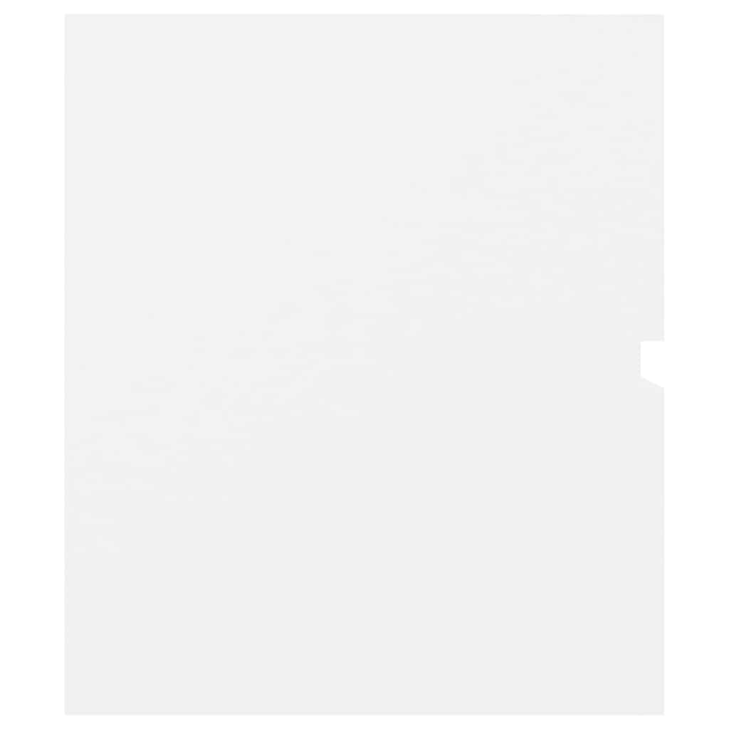 vidaXL Sink Cabinet with Built-in Basin White Engineered Wood