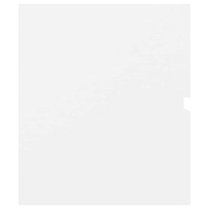 vidaXL Sink Cabinet with Built-in Basin White Engineered Wood