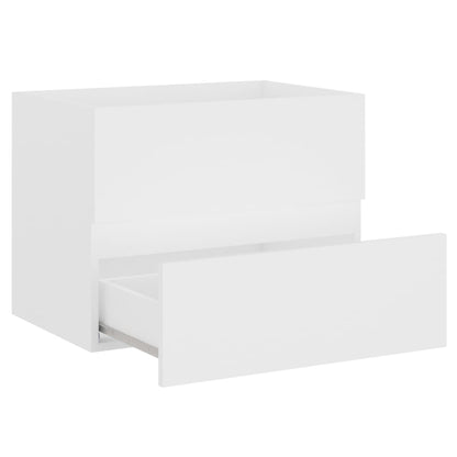 vidaXL Bathroom Furniture Set | White | Engineered Wood | Medium