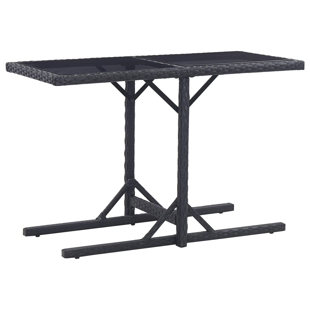vidaXL Dining Set | Black, Brown