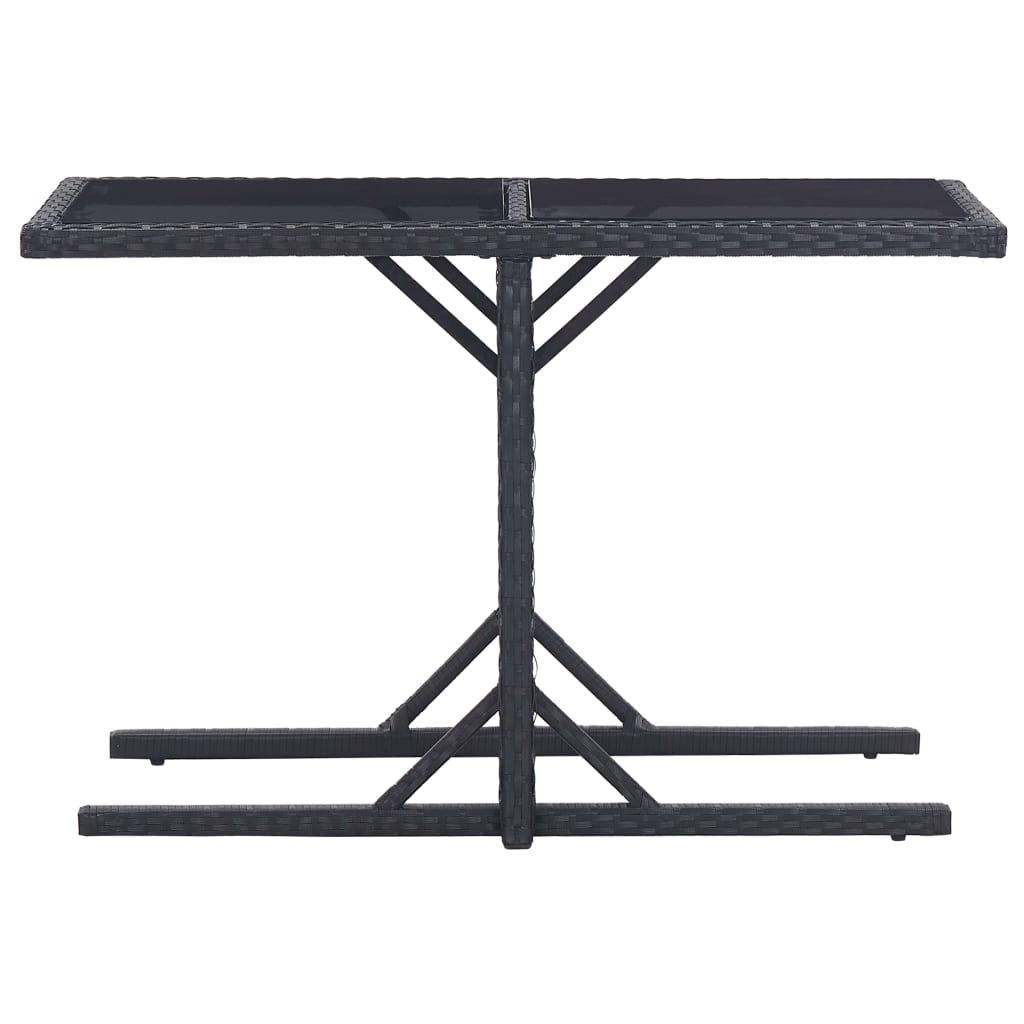 vidaXL Dining Set | Black, Brown