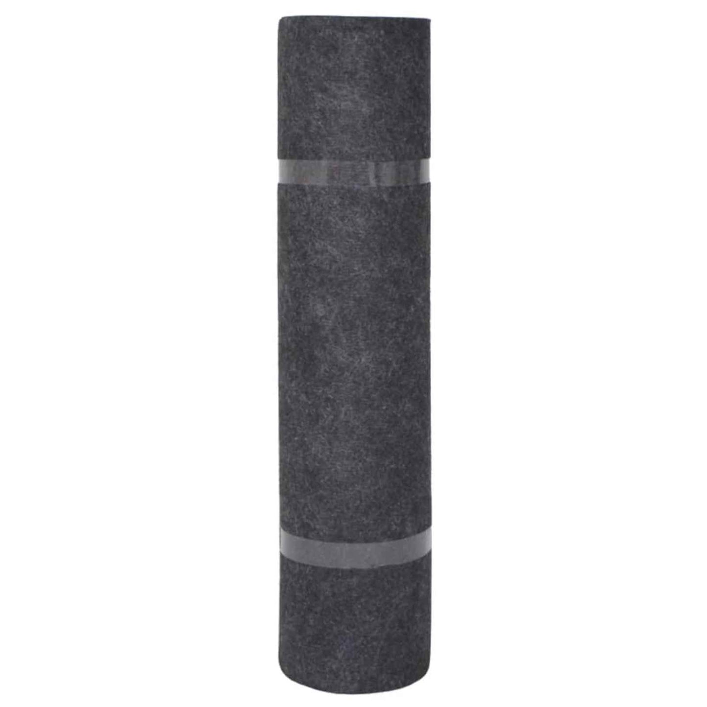 vidaXL Carpet Anthracite 1.2 x 15 m Polyester