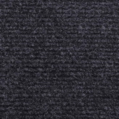 vidaXL Carpet Anthracite 1.2 x 15 m Polyester