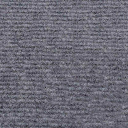 vidaXL Carpet Grey 1.2 x 10 m Polyester