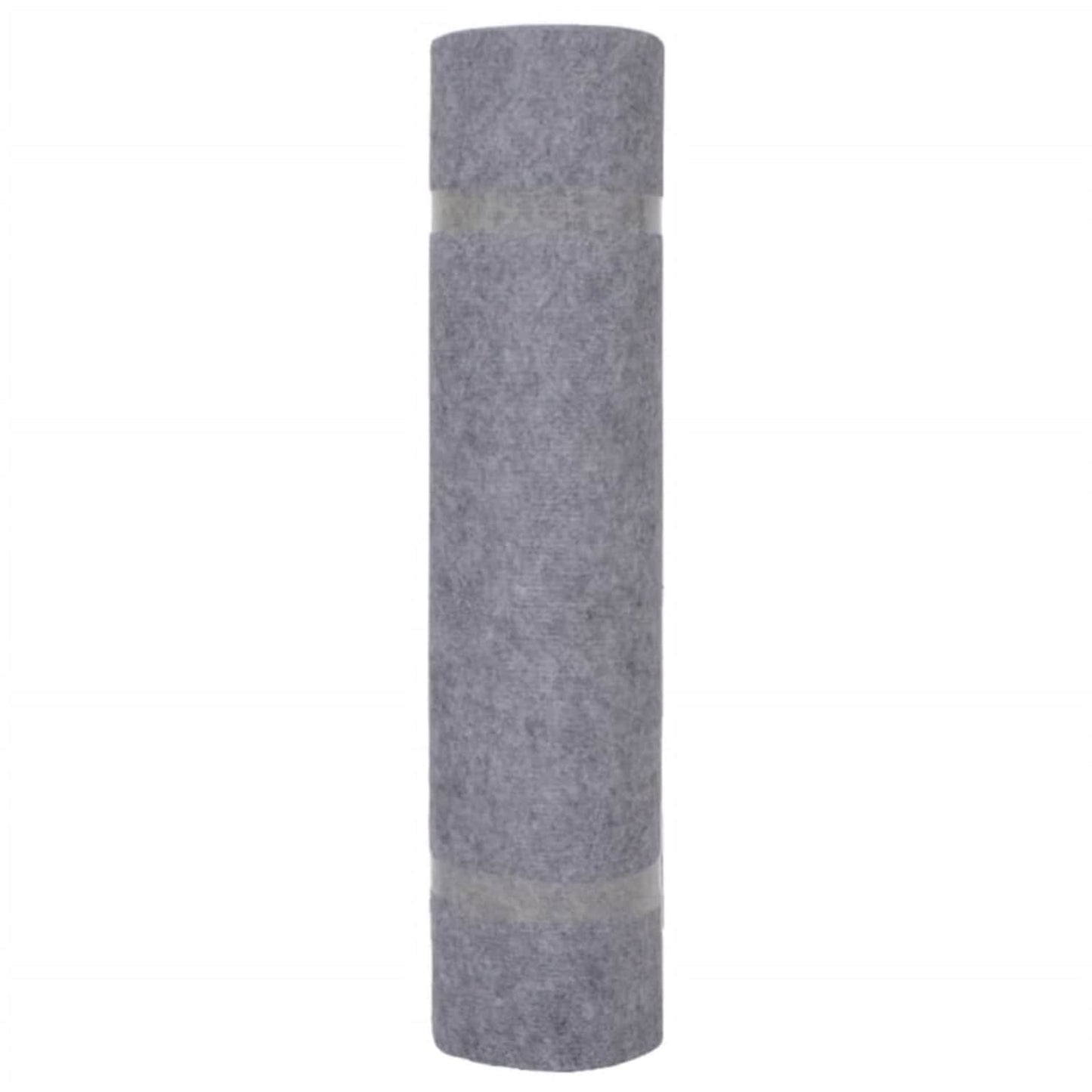 vidaXL Carpet Grey 1.2 x 15 m Polyester