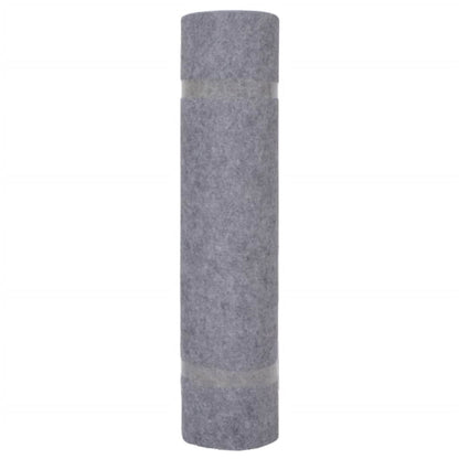 vidaXL Carpet Grey 1.2 x 15 m Polyester