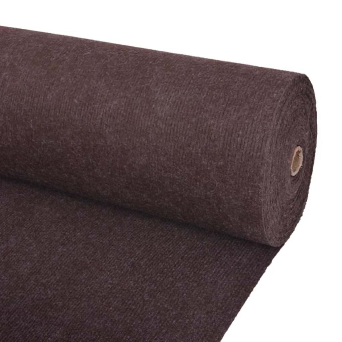 vidaXL Carpet Brown 1.2 x 10 m Polyester