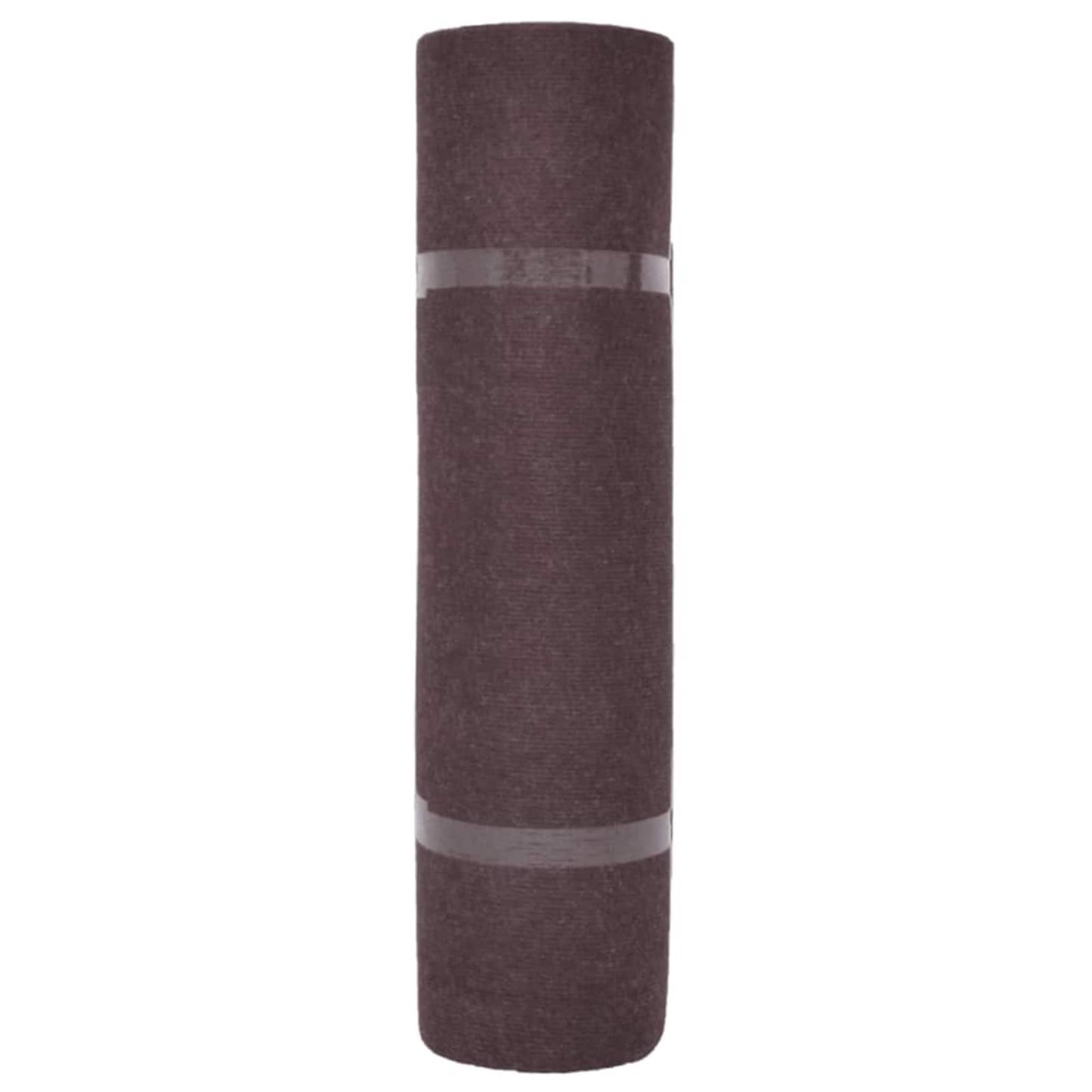 vidaXL Carpet Brown 1.2 x 20 m Polyester