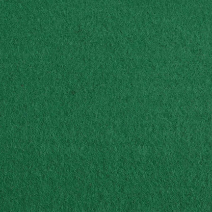vidaXL Carpet Plain Green 1.2 x 12 m Polyester