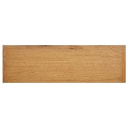 vidaXL Shoe Rack 114x37x45 cm Solid Oak Wood