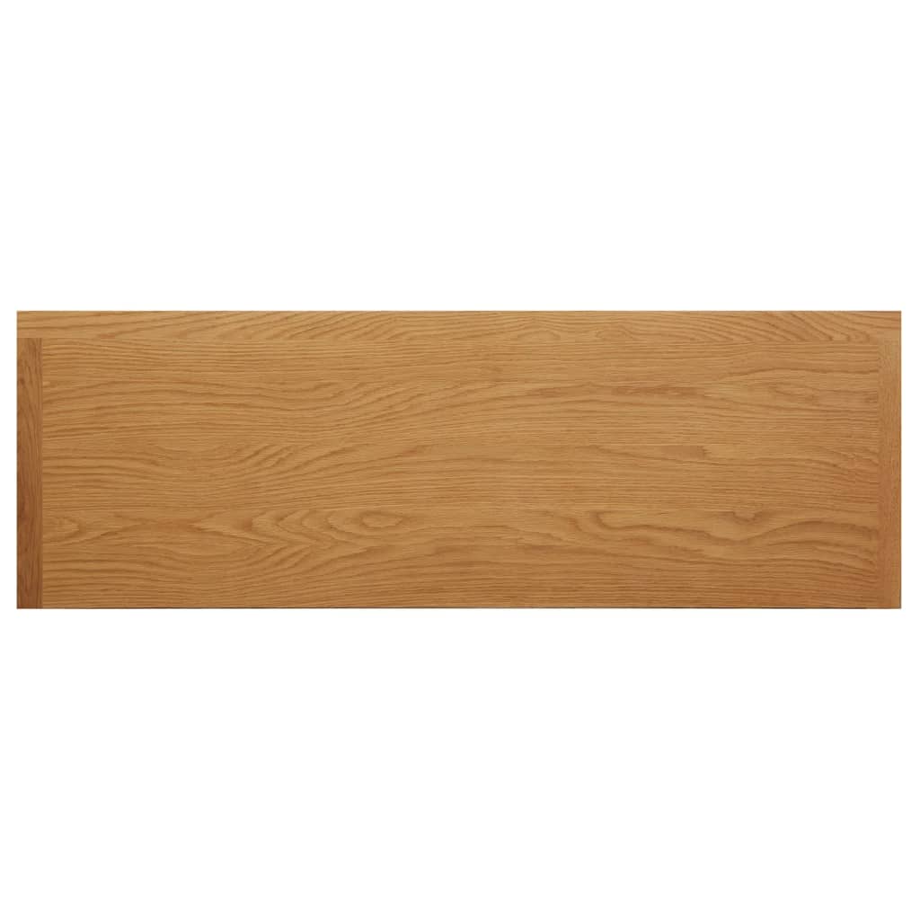 vidaXL Dressing Table 110x40x75 cm Solid Oak Wood