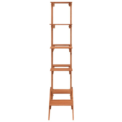 vidaXL Plant Stand 83x25x132 cm Solid Firwood
