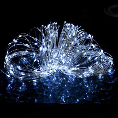 vidaXL LED String with 300 LEDs Cold White 30 m