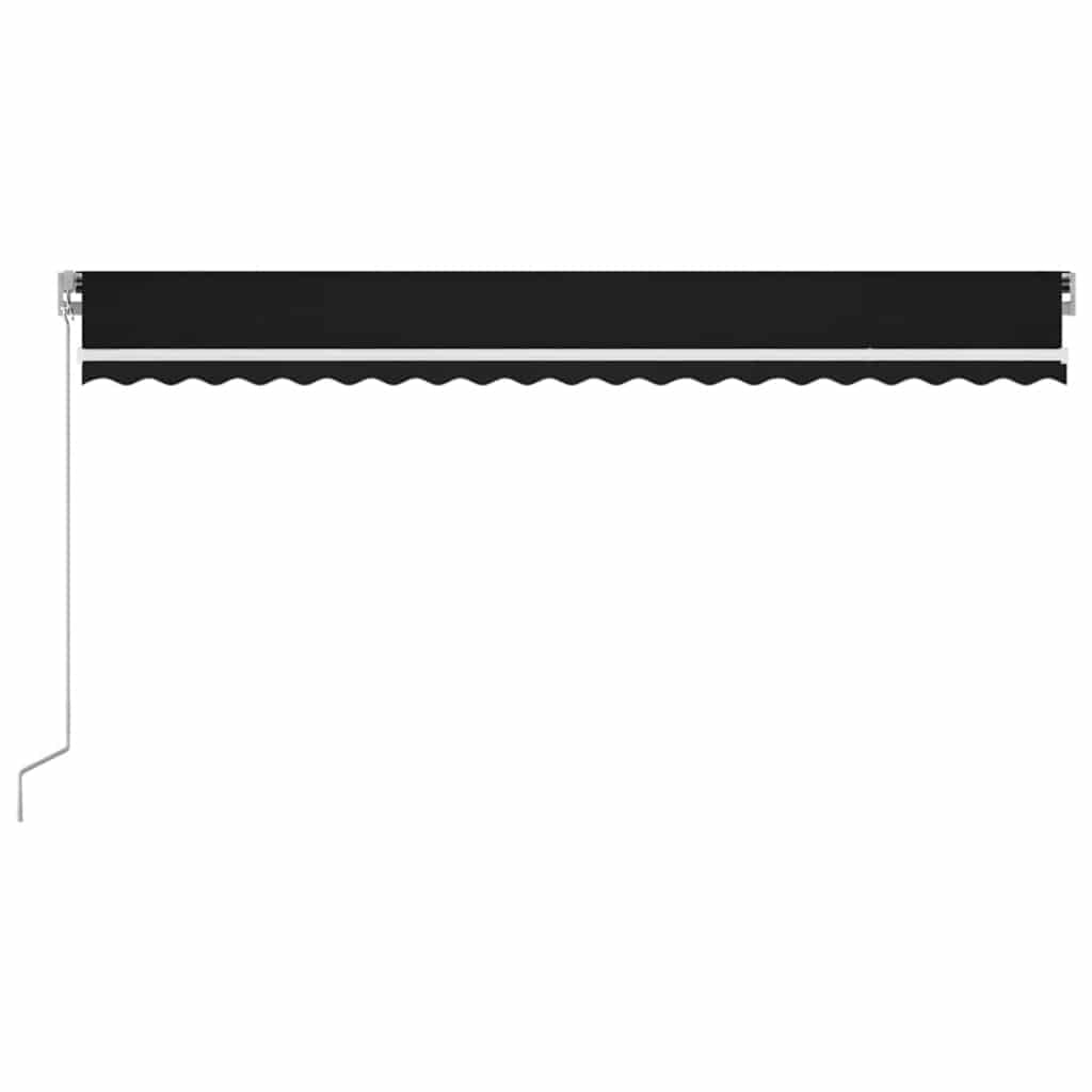 vidaXL Retractable Awning | Anthracite