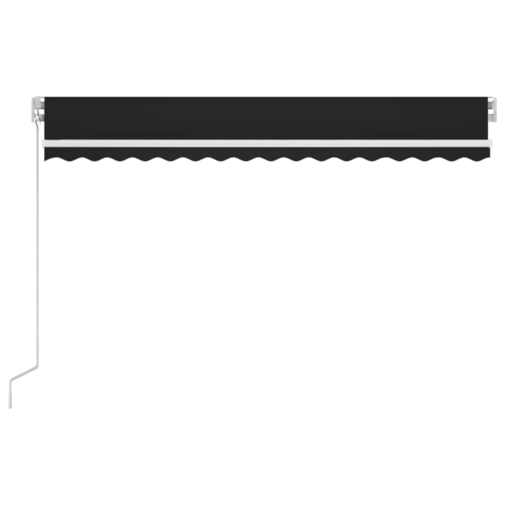 vidaXL Retractable Awning | Anthracite