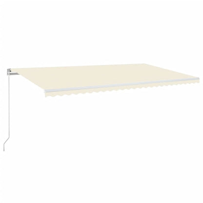 vidaXL Retractable Awning | Cream
