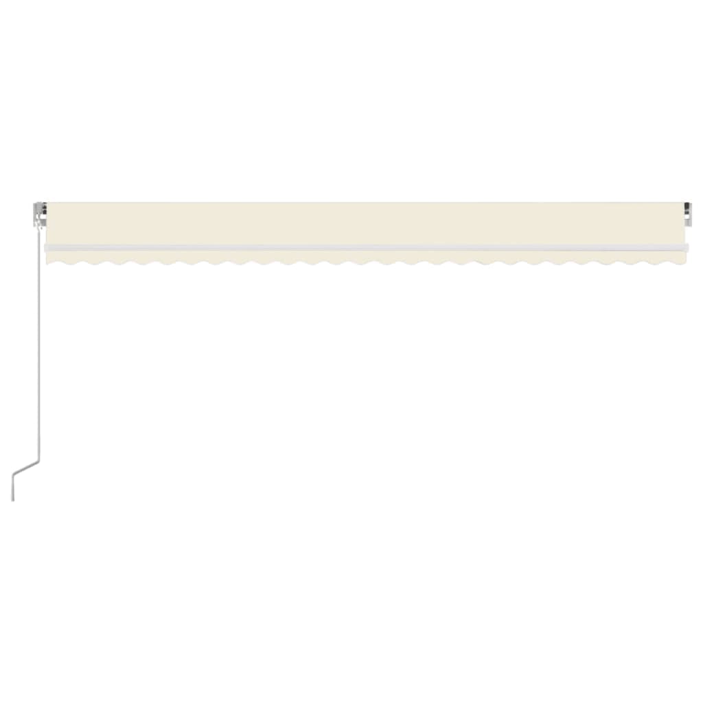 vidaXL Retractable Awning | Cream