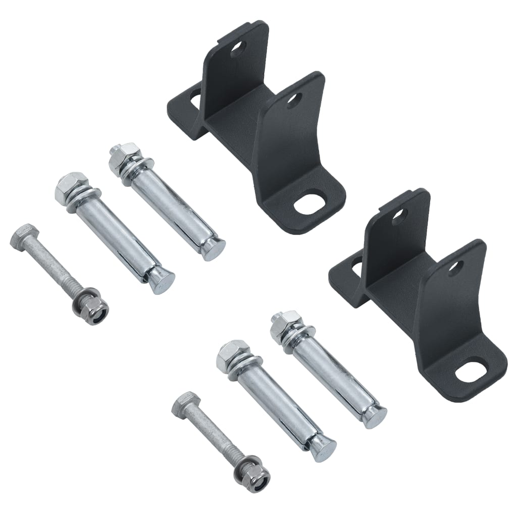 vidaXL Manual Retractable Awning with Blind 3.5x2.5m Orange&Brown