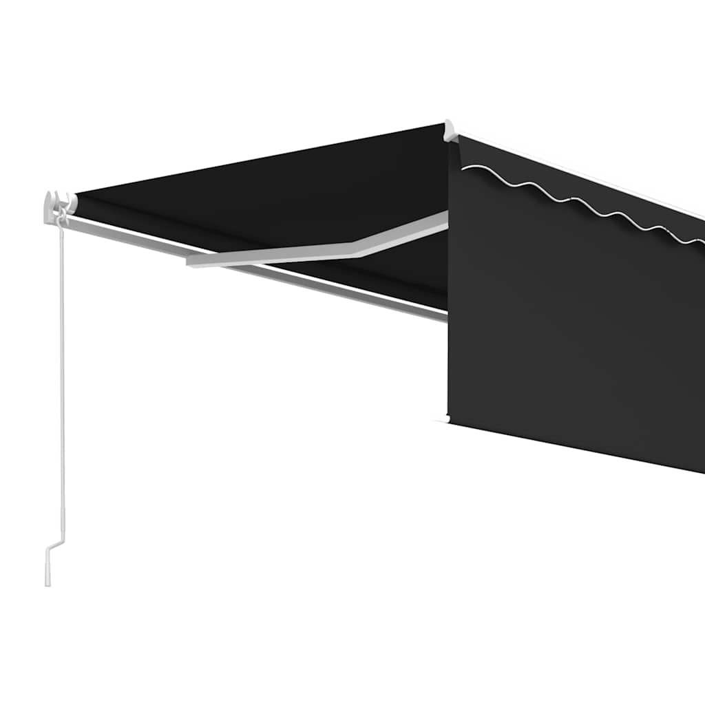 vidaXL Retractable Awning | Anthracite
