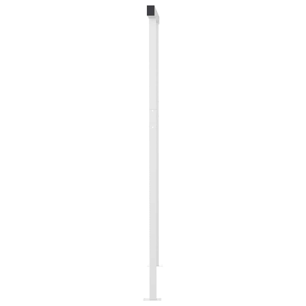 3069902 vidaXL Manual Retractable Awning with LED 3x2,5 m Cream (313199+46833+315093)