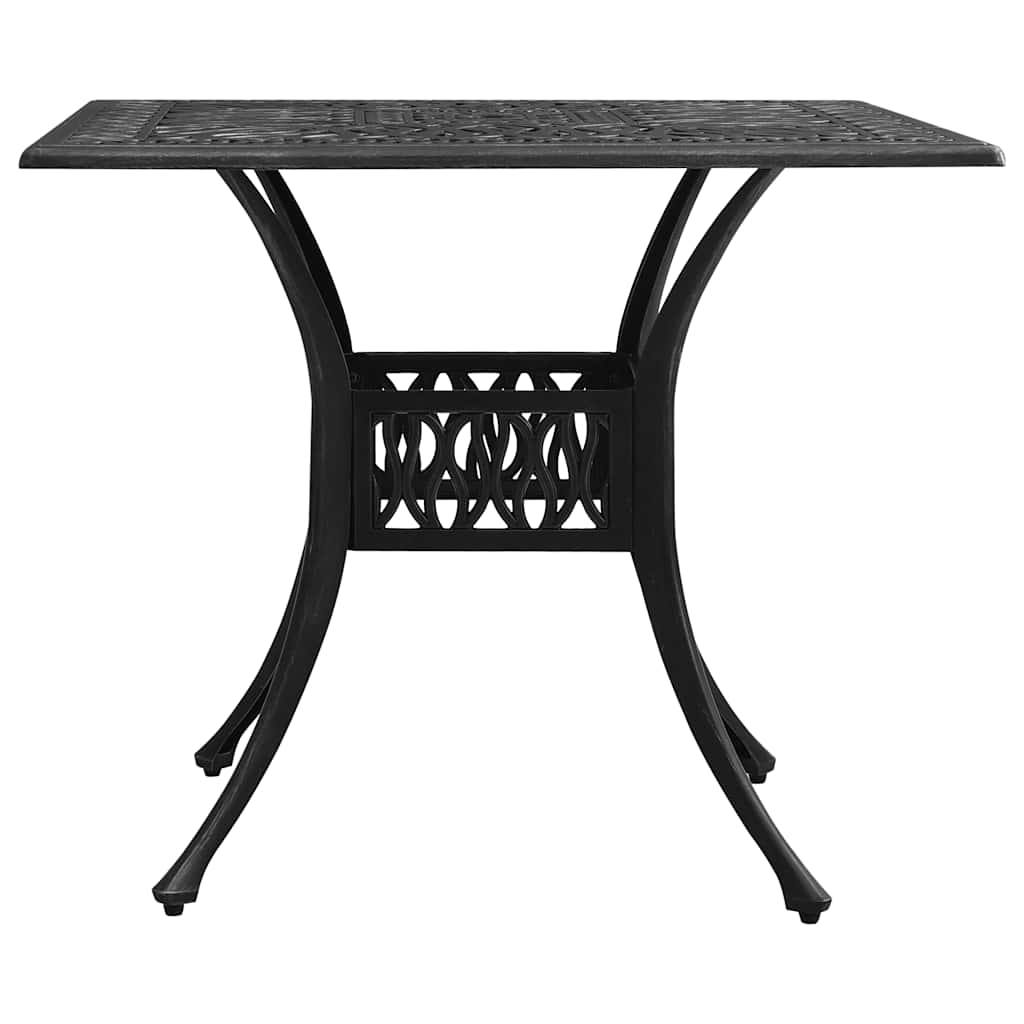 vidaXL Bistro Set | Black | Cast aluminium | Small | Durable | Bistro Set