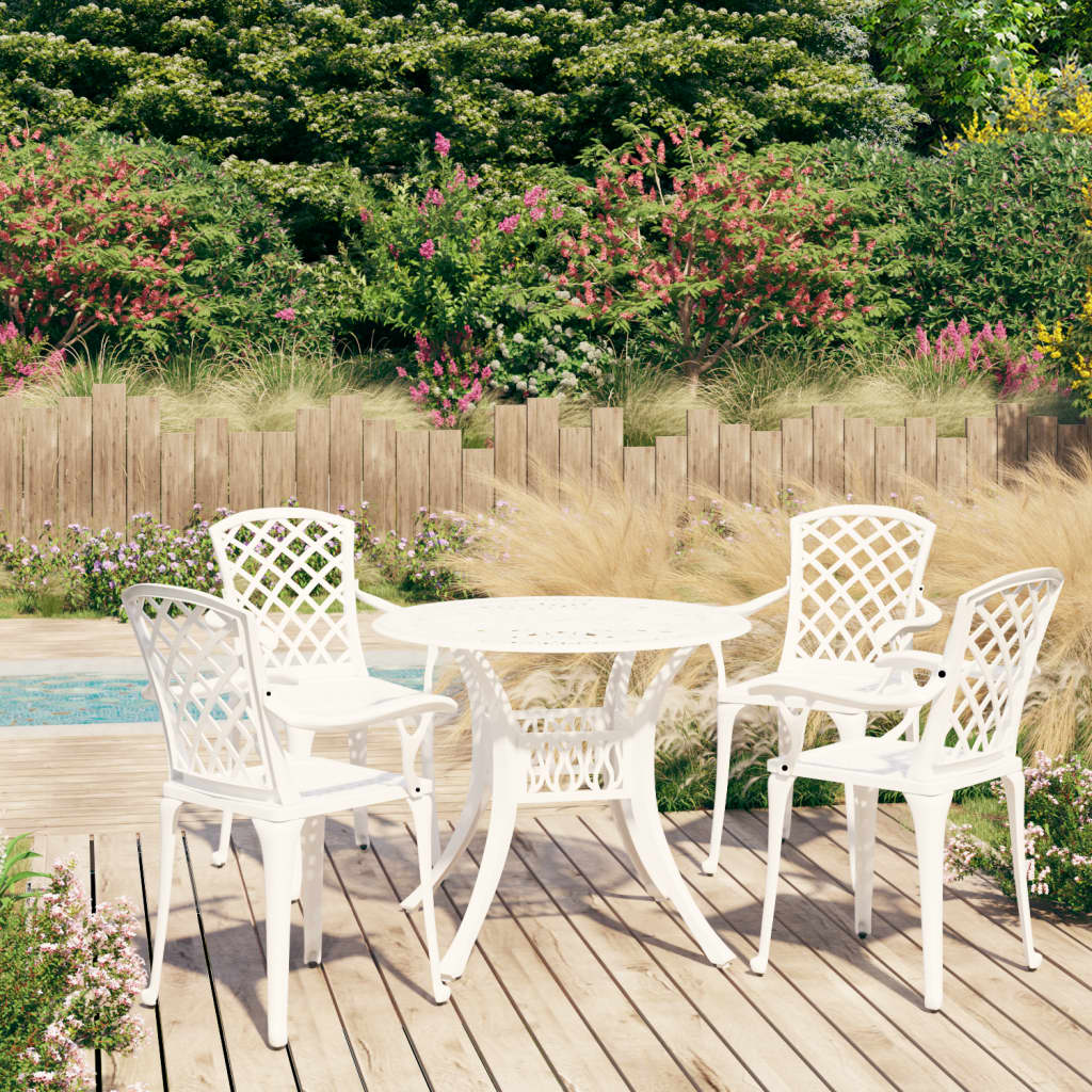 vidaXL Bistro Set | Strong | Bistro Set | Round | Classic | Outdoor Dining Set