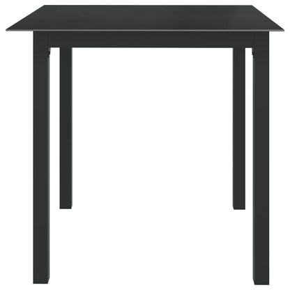vidaXL 5 Piece Garden Dining Set Aluminium Anthracite