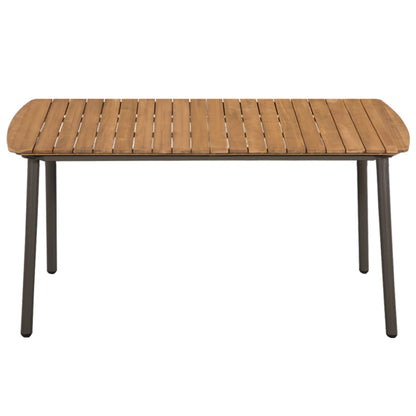 vidaXL Dining Set | Brown | Solid Acacia wood | Large | Dining Set | Rectangular