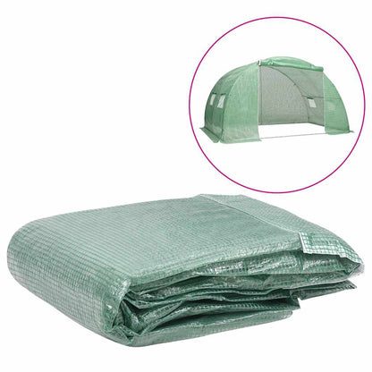 vidaXL Greenhouse Replacement Cover (8 m²)  Green