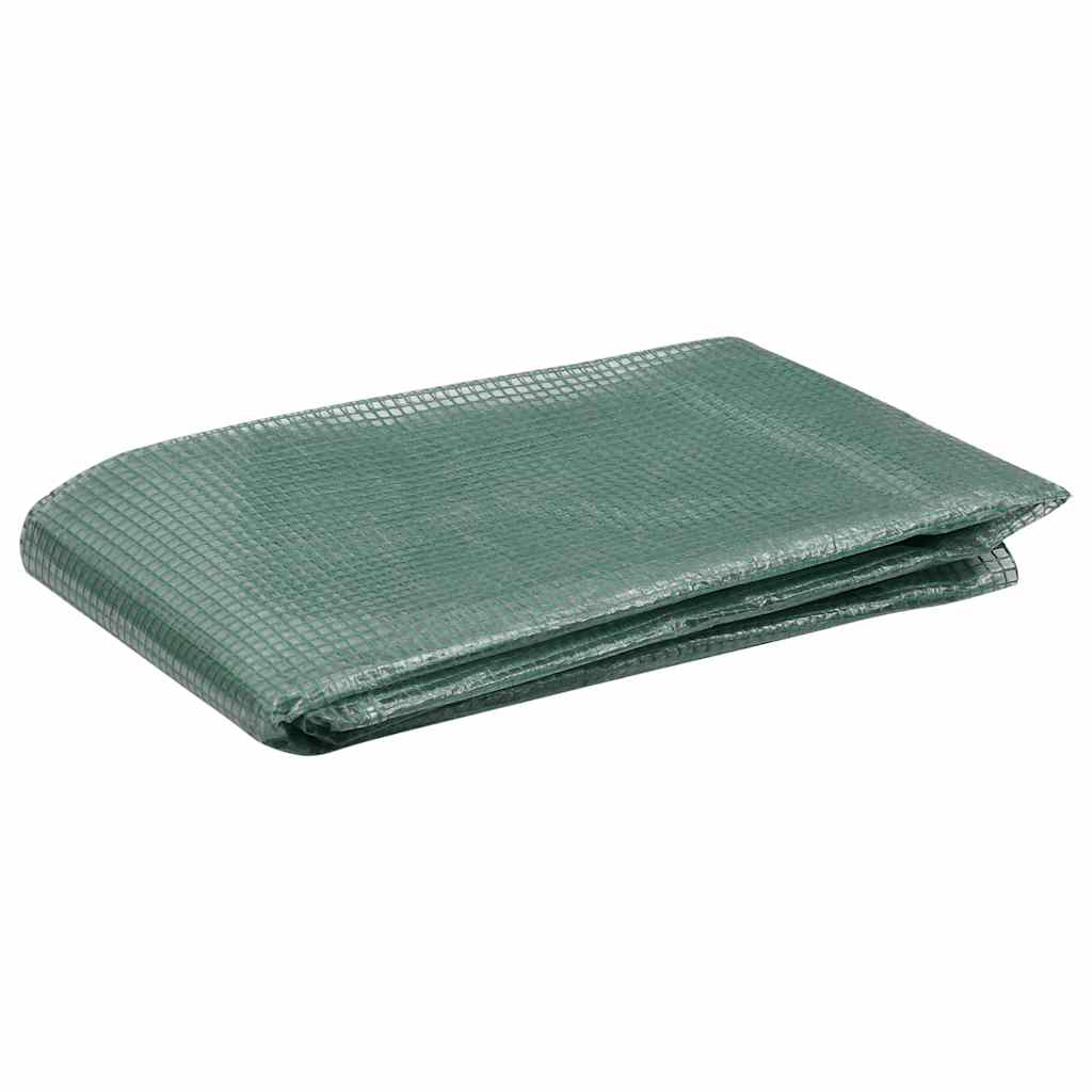 vidaXL Greenhouse Replacement Cover (0.5 m²) 50x100x190 cm Green