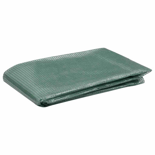 vidaXL Greenhouse Replacement Cover (0.5 m²) 50x100x190 cm Green